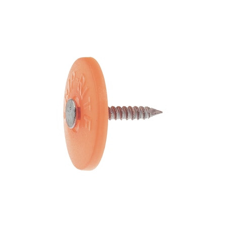 Grip-Rite Roofing Nail, 1 in L, 2D, Steel, Electro Galvanized Finish, 12 ga 1PRCAP1